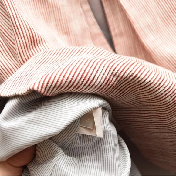 Jason Wu women’s skirt size 4 striped a-line midi skirt with pockets - Picture 6 of 10